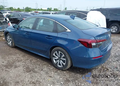 2025 Honda Civic Lx из США, поврежденный, VIN 2HGFE2F27SH516582